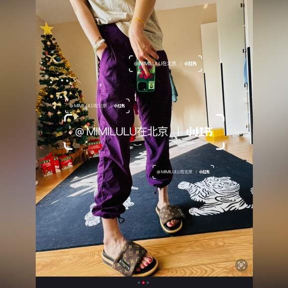 NWT Lululemon Dance Studio mid rise pant Dramatic Magenta Dmmg 6 - Picture 4 of 4